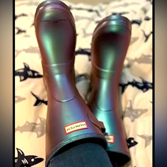 Hunter Irredescent Waterproof Boots - Picture 2 of 10